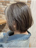 ハイライトの相性ばっちりなショートボブデザイン!
