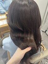オリンテ バイ レシッド 表参道(orente by rcid)&nbsp;髪質改善つやつやブラウンカラーマロンベージュ顔周りレイヤー