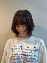 アウラヘアーサロン(aura hair salon)&nbsp;レイヤーボブ×顔周りレイヤー