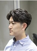 フェザーパーマ爽やかヘア<理容室>武蔵小杉バーバーシェービング