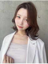 ボンドストーリーノヴァ(Bond Story nova)&nbsp;ゆるふわミディアム×ミルクティーベージュ