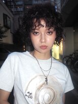 トナリ(tonari)&nbsp;リップラインボブ×ブリーチパーマ