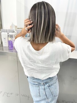 キング 心斎橋店(K!ng) 縮毛矯正髪質改善レイヤーカットトリートメント心斎橋美容室