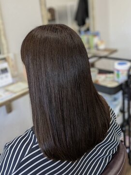 ブリエ(Briller) 30代40代50代　艶グレイカラー/白髪染め/白髪ぼかし