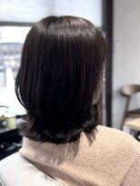 アオゾラヘアーヒカリノモリ(AOZORAHAIR hikarinomori)&nbsp;【簡単スタイリング】外ハネミディアム