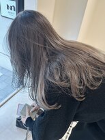 ニール 名古屋 伏見 丸の内(NEELU)&nbsp;【NEELU_misa】透け感グレージュ