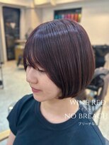 メモリーズ 銀座(Memories) 大人可愛い20代30代40代ふんわりショートボブ癖毛ショート。加藤