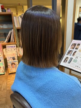 ヘアーエン(HAIR en) 切りっぱなしボブ