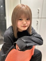 ソラ ヘアデザイン(Sora hair design)&nbsp;ミルクティーグレージュ