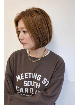 ラック 鎌倉店 (LUCK) ボブ×ブリーチなしWカラー