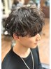【直毛で動かない方へ】ナチュラルメンズパーマ＋カット12,000（IZUMI限定）
