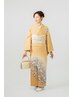 【7:00～9:29】　訪問着付け＋ヘアセット　￥26,400