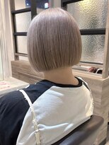 ジャストビューティマカロン 上大岡(Just Beauty macaron) 【mio】ボブ×ミルクティー