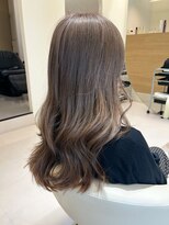アンナ 広瀬通店(Anna) アッシュグレージュ/グレージュ/ブリーチなしダブルカラー
