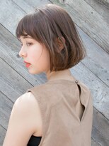 ルティア(Lutia)&nbsp;ゆるふわボブ アッシュカラー 透明感