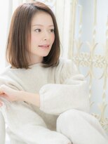 モッズ ヘア 福岡姪浜店(mod's hair) *mod's姪浜*…アシンメトリー…小顔ワンカールボブディb