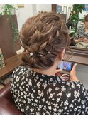 お呼ばれアレンジ/ローシニヨン◎20代30代40代50代