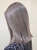 ジーナ セントラル銀座(Zina)&nbsp;セシルカットフリンジウェーブ×大人かわいい前髪ココアブラウン