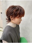 パーマウルフ×オレンジ