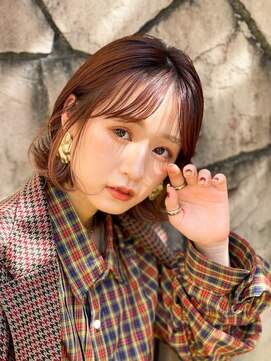 バルス(BLS) レイヤーボブ×インナーカラー【藤枝/髪質改善/デザインカラー】