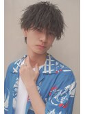 無造作 波巻 ニュアンスマッシュ サイドパート ツイスパ