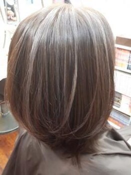 プラネット ヘアー ステーション(Hair Station PLaNeT)の写真/あなたの理想を叶える[オーダーメイドカラー]♪ダメージレベルを見極めて、質感や色味を調整してくれる！