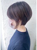シザーとレザーを使うからこそ出来る♪くびれ丸みショート柴立