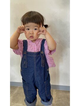 ビスクヘアデザイン(bisq hair design) kids front cut