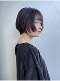 ショートボブ/くびれショート