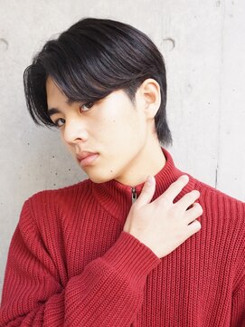 マイロ(mailo) メンズセンターパート×ニュアンスパーマ×韓国マッシュ