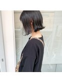 切りっぱなしボブ/外ハネボブ/ボブ/ブルージュ