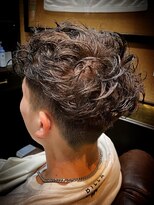 ヒロギンザバーバーショップ 大宮店(HIRO GINZA BARBER SHOP)&nbsp;スペインカール　フェード　ショートパーマ　大宮