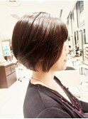 大人ショートボブ