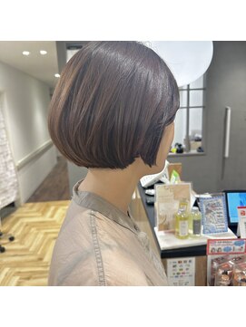 アルマヘアー(Alma hair by murasaki) ◎丸みショートボブスタイル◎