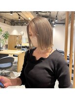 リミットバイアフィナー 大宮店(limit by Afinar)&nbsp;milk tea beige×ぱつっとカット