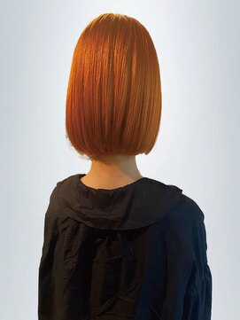 ヘアーデザインハル(hair desigin hal) オレンジカラー