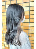 透明感グレージュ×シルクオイルカラー