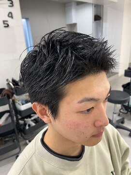 メンズヘアトーキョー 渋谷(MEN'S HAIR TOKYO) アップバング