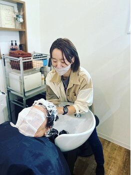 トモニ(tomoni)の写真/ヘッドスパがおすすめ☆忙しい大人女性の定期的なメンテナンスにピッタリ◎