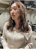 bibito ロングヘア　ネオソバージュ  ゆるくるくるパーマ