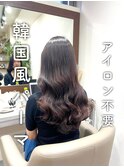 #コテ巻き風パーマ #パーマロング#韓国風パーマ#デジタルパーマ
