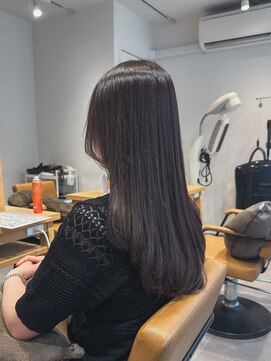 クラップス 上大岡(CLAPS) シアーグレージュ/ロング/ロングレイヤー/透明感カラー