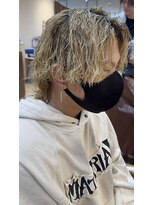 テトラ バイ ネオリーブ 横浜西口店(tetra by neolive)&nbsp;横浜★ギリギリブリーチ毛のツイストスパイラルパーマ