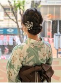 浴衣ヘアアレンジ
