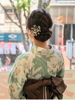 浴衣ヘアアレンジ