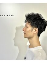 リミックスヘアー(Remix hair) 爽やか2ブロックスタイル