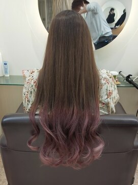 松本平太郎美容室 銀座パートフォー(PART４) ピンクグラデーション/20代30代40代50代60代