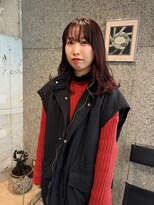 ケイシー(casey)&nbsp;深めボルドーカラー