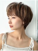 【La fith】マッシュショート×ハイライト