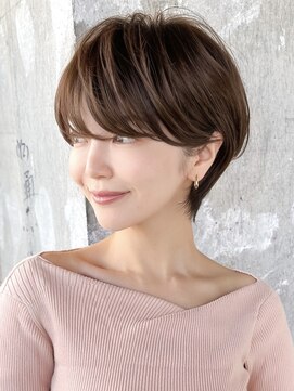 ロビー 表参道(ROBBY) ショートヘア/分け目なし/イメチェン/30代40代50代/表参道